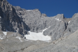 Der Ferner und dahinter der Klettersteig