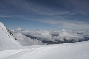 Ein kurzer Augenblick mit perfekter Aussicht