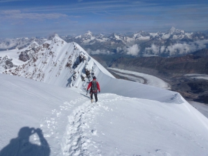 Das ganze Walliser Panorama zu Füßen