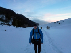 Fast geschafft, gleich sind wir am Eisfall