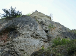Dennis in der Nordwestwand