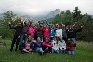 Die komplette GET-Truppe posiert für's Foto