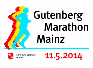 Logo Gutenberg Marathon Mainz 2014