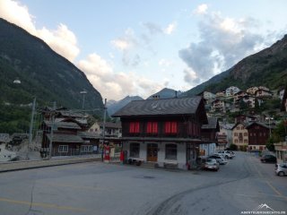 Ankunft in Stalden