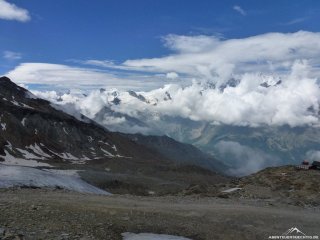 Der Nadelgrat bis zum Allalinhorn
