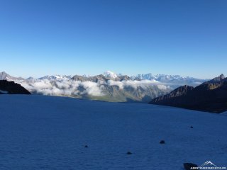 Mont Blanc im Morgenlicht