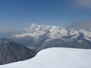 Gipfelaussicht Weissmies 1