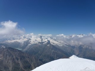 Gipfelaussicht Weissmies 3