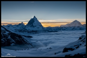 Abendstimmung am Matterhorn