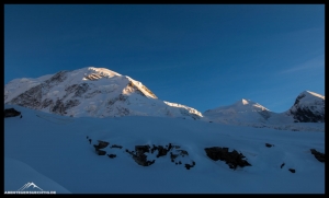 Liskamm in der Abendsonne