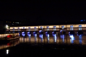 Straßburg at night