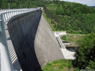 Staudamm Talsperre Wendefurth