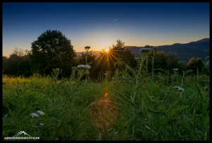 Schönberg-Freiburg bei Sonnenaufgang