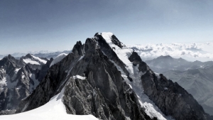 Blick zur Grand Jorasse