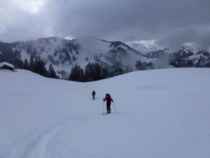 Nach dem Großen Ochsenkopf gehen wir direkt weiter auf's Rangiswanger Horn