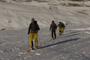 Auf geht's, immer schön den Berg rauf. Foto: adidas
