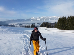 Lisa in der Sonne auf den Sonnenkopf