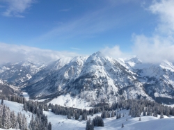 Aussicht am Gipfel des Sonnenkopf