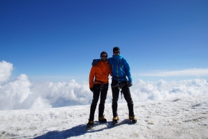 Das Team abenteuersuechtig.de auf seinem zweiten 4000er