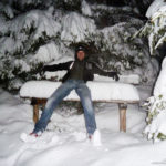 Und mit jedem Schritt bergauf wurde der Schnee höher :)