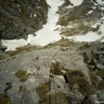 Die Abseilpiste der Wirklich oben bist du nie