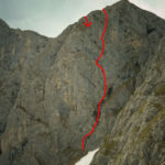 Der ungefähre Routenverlauf der Wirklich oben bist du nie