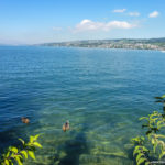 Kurze Pause am Zürichsee bei bestem Septemberwetter