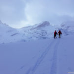 Dennis und Flo auf Skitouren im Engading.