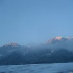 Langsam setzt das Abendrot ein