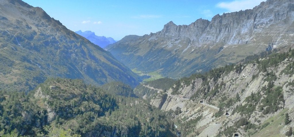 Blick auf den Sustenpass.