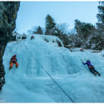 Schönstes Eis im Luibisbodenfall (Jan 2017)