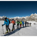 Aufstieg zum High Camp