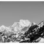 Kanchenjunga am Horizont - gewaltig