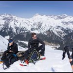 Pausenplatz auf knapp 2200m mit tollem Panorama