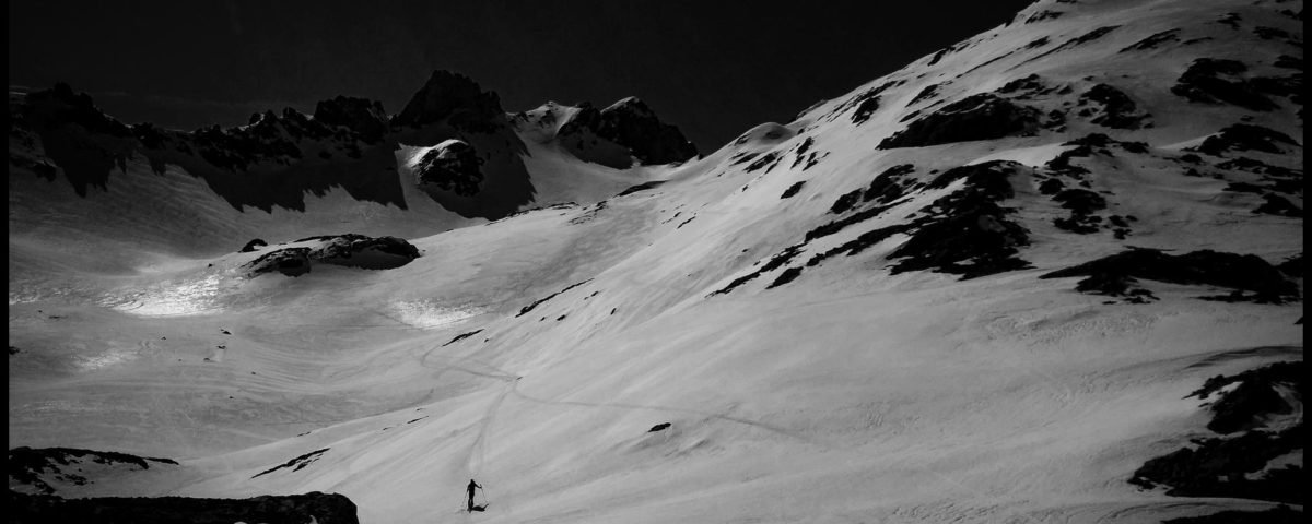 Eine wunderschöne Bergkulisse auf dem Weg Richtung Mehlsack