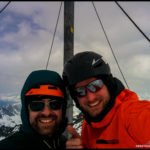 Flo und Dennis am Gipfel der Schneeglocke