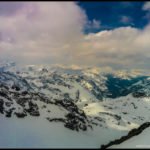 Ausblick vom Gipfel über's Montafon
