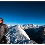 Flo am Gipfel des Mera Peak