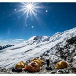 Das High Camp am Morgen