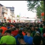Stimmung und Anspannung sind vor dem Start auf ihrem Höhepunkt