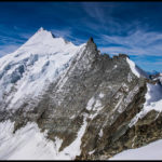 Das imposante Weisshorn sieht zum Greifen nahe aus