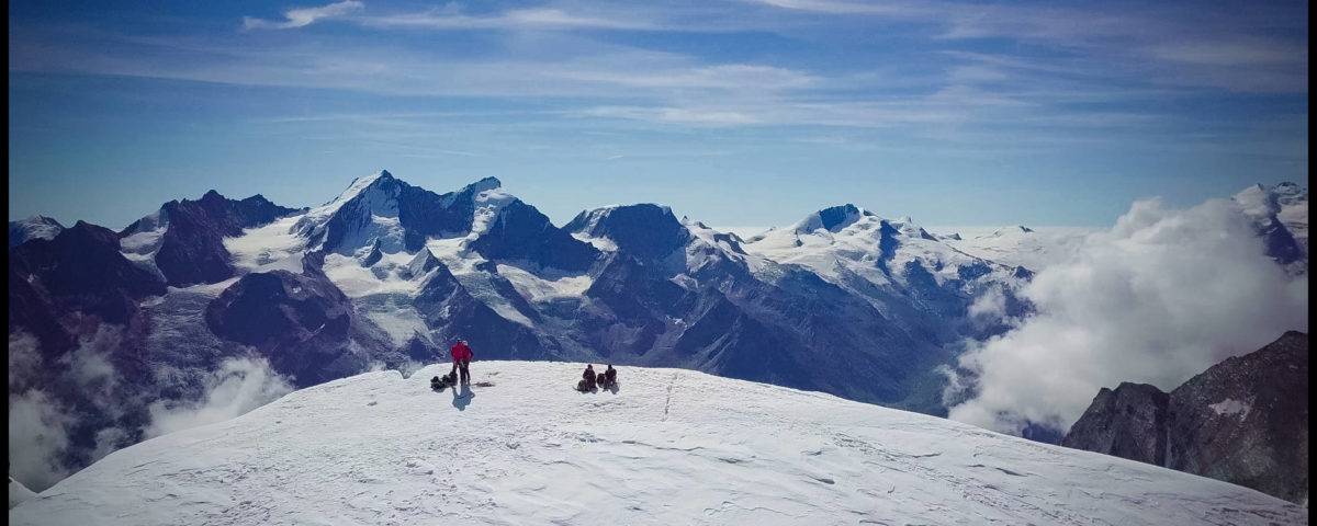 Blick auf die Walliser Prominenz