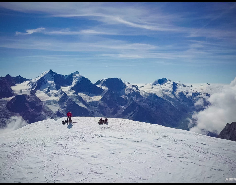 Blick auf die Walliser Prominenz