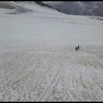Abstieg über den Turtmanngletscher zurück zur Tracuit