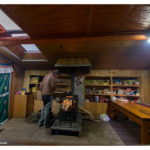Küche in der letzten Lodge