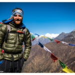 Flo mit Aussicht auf Cho Oyu