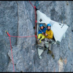 Felix und ich in unserer Portaledge