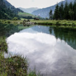Ein kleiner See lädt zum verweilen ein
