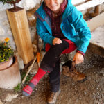 Daniela macht sich fertig zum Aufbruch!