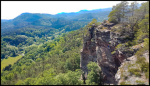 Ein schöner Klettertag am Hochstein in der Pfalz